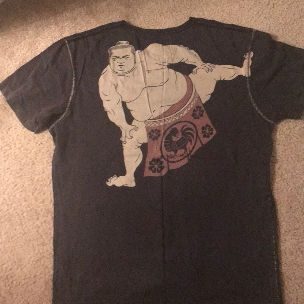 Vintage Japanese warrior  t shirt